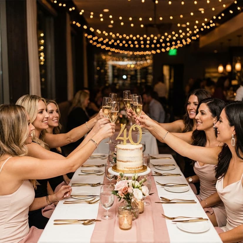 Geburtstagswünsche für Frauen 40